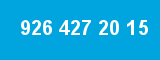 926 427 20 15
